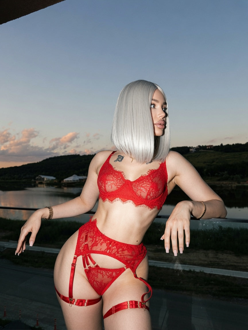 Inferno Lace Set